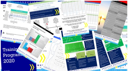 Pages from Athletic Development training programmes